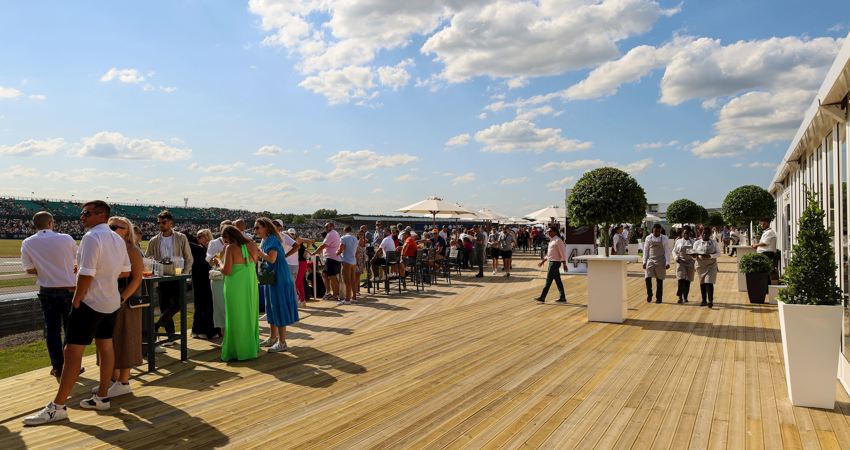 Silverstone Fusion Lounge Hospitality