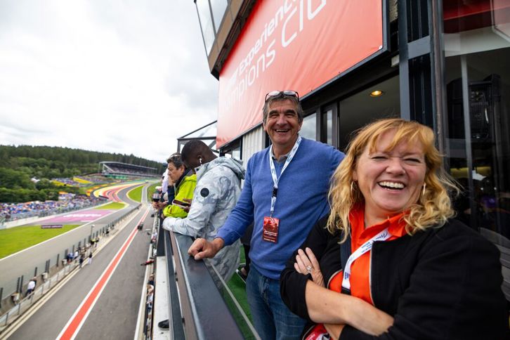 Large Nontransparent F1E Belgium 2023 Champions Club Business Tower 009