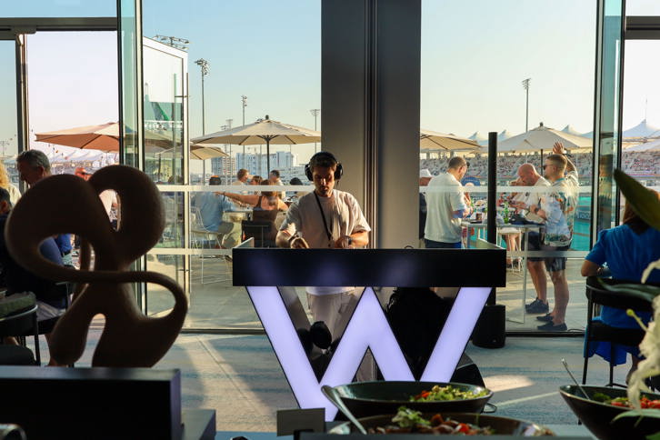 Hospitality DJ at Abu Dhabi Grand Prix