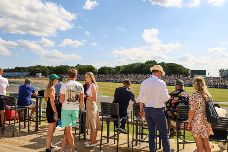 Networking at The British Grand Prix Hospitality