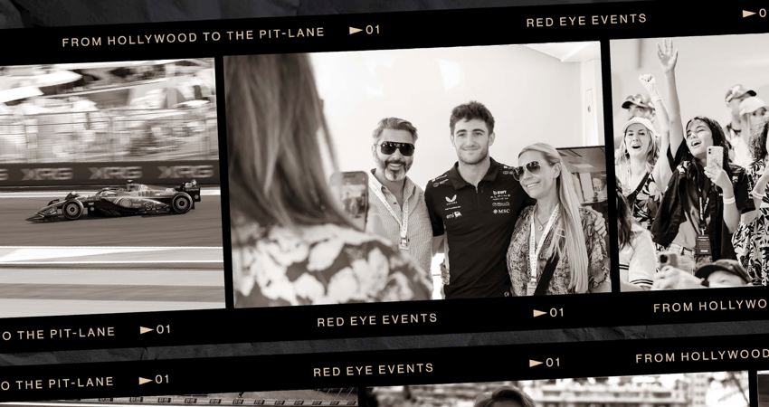 From Hollywood to the Pit Lane: Live the F1 Dream with Red Eye Events